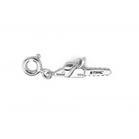 Μπρελόκ αλυσοπρίονο, ασημί