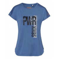 T-shirt SZ M PWR γυναικείο μπλε