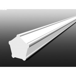 Μεσινέζα πεντάγωνη κίτρινη 3mm x 210m