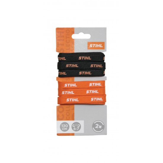 Boot laces Set of 2 STIHL Black