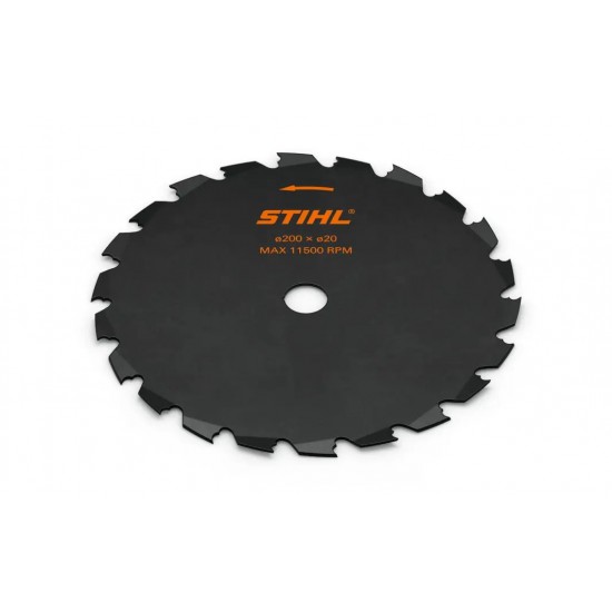 Πριονόδισκος με δόντια κοπίδια 200mm