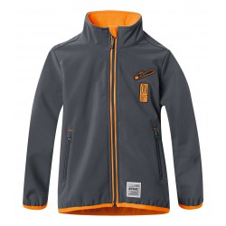 Παιδική ζακέτα softshell γκρι, 146-152