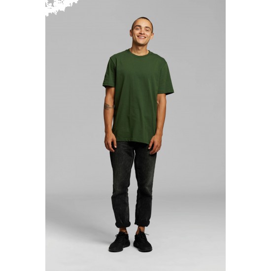 T-shirt SZ M LOGO BACK Green