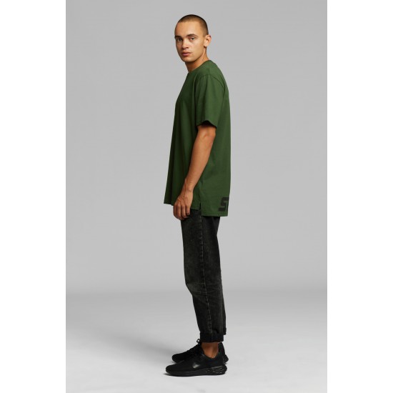 T-shirt SZ XL LOGO BACK Green