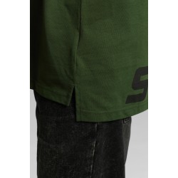 T-shirt SZ XL LOGO BACK Green