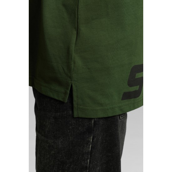 T-shirt SZ XL LOGO BACK Green