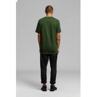 T-shirt SZ XXXL LOGO BACK Green