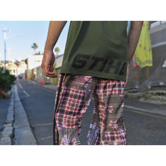 T-shirt SZ XXXL LOGO BACK Green