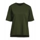T-shirt SZ L Women LOGO BACK Green