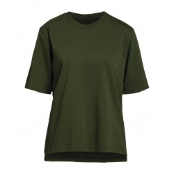 T-shirt SZ XS Women LOGO BACK Green