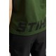 T-shirt SZ XS Women LOGO BACK Green