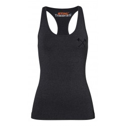 Τοπ SZ XL Γυναικείο Γκρι/Μαύρο