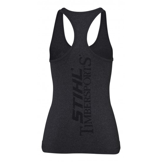 Τοπ SZ XS Γυναικείο Γκρι/Μαύρο