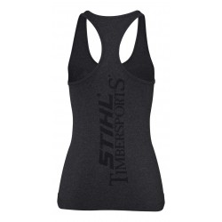 Τοπ SZ XS Γυναικείο Γκρι/Μαύρο