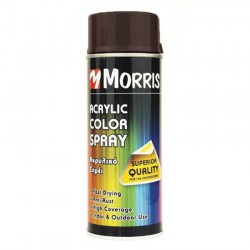 Σπρέi χρώματος ακρυλικό Σοκολατί Morris  (RAL 8017) 400ml