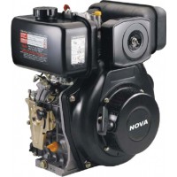 NOVA Κινητήρας πετρελαίου NOVA LD186F αερόψυκτος 10 HP με Μίζα & Κώνο 25,4 mm  51B21