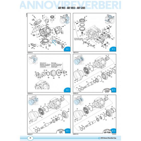 ΑΝΤΛΙΑ ΨΕΚΑΣΜΟΥ ΜΕΜΒΡΑΝΟΦΟΡΑ AR 1203 AP C/C BlueFlex ANNOVI REVERBERI (42009)