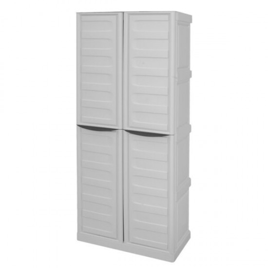 ΝΤΟΥΛΑΠΙ ΠΛΑΣΤΙΚΟ ΣΕΙΡΑ SPAZIO S70/TP 70x39x165cm ARTPLAST (610002)