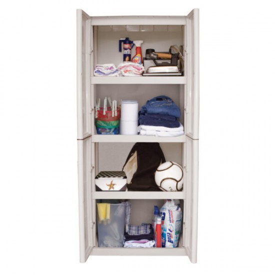 ΝΤΟΥΛΑΠΙ ΠΛΑΣΤΙΚΟ ΣΕΙΡΑ SPAZIO S70/TP 70x39x165cm ARTPLAST (610002)