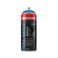ΣΠΡΕΙ ΑΚΡΥΛΙΚΟ ΧΡΩΜΑΤΟΣ HIGH GLOSS 400ml BENMAN (RAL5017) ΜΠΛΕ TRAFFIC (28516) 