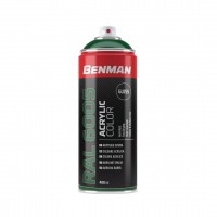 ΣΠΡΕΙ ΑΚΡΥΛΙΚΟ ΧΡΩΜΑΤΟΣ HIGH GLOSS 400ml BENMAN (RAL6005) ΠΡΑΣΙΝΟ (28519) 