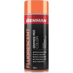 ΣΠΡΕI ΦΘΟΡΙΖΟΝ ΒΕΡΝΙΚΟΧΡΩΜΑ 400ml BENMAN ΚΟΚΚΙΝΟ/ΠΟΡΤΟΚΑΛΙ (28532)