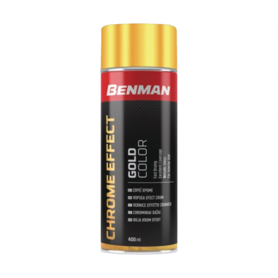 ΣΠΡΕΙ ΧΡΩΜΕ 400ml BENMAN ΧΡΥΣΟ (28536)