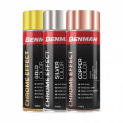ΣΠΡΕΙ ΧΡΩΜΕ 400ml BENMAN ΧΡΥΣΟ (28536)