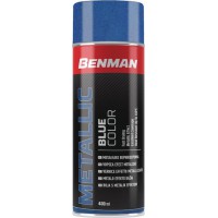 ΣΠΡΕΙ ΜΕΤΑΛΛΙΖΕ ΒΕΡΝΙΚΟΧΡΩΜΑ 400ml BENMAN ΜΠΛΕ (28541)