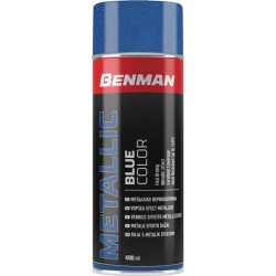 ΣΠΡΕΙ ΜΕΤΑΛΛΙΖΕ ΒΕΡΝΙΚΟΧΡΩΜΑ 400ml BENMAN ΜΠΛΕ (28541)