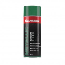 ΣΠΡΕΙ ΜΕΤΑΛΛΙΖΕ ΒΕΡΝΙΚΟΧΡΩΜΑ 400ml BENMAN ΠΡΑΣΙΝΟ (28542)