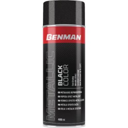 ΣΠΡΕΙ ΜΕΤΑΛΛΙΖΕ ΒΕΡΝΙΚΟΧΡΩΜΑ 400ml BENMAN ΜΑΥΡΟ (28544)