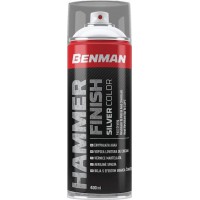 ΣΠΡΕΙ ΣΦΥΡΗΛΑΤΗ ΛΑΚΑ 400ml HAMMER FINISH BENMAN ΑΣΗΜΙ (28557)