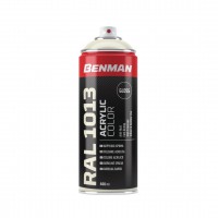 ΣΠΡΕΙ ΑΚΡΥΛΙΚΟ ΧΡΩΜΑΤΟΣ HIGH GLOSS 400ml BENMAN (RAL1013) ΜΠΕΖ ΜΑΡΓΑΡΙΤΑΡΙΟΥ (28618)
