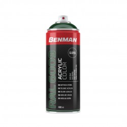 ΣΠΡΕΙ ΑΚΡΥΛΙΚΟ ΧΡΩΜΑΤΟΣ HIGH GLOSS 400ml BENMAN (RAL6009) ΠΡΑΣΙΝΟ ΚΥΠΑΡΙΣΣΙ (28622) 