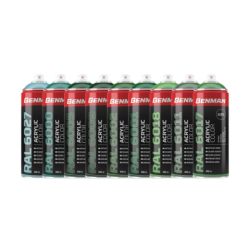 ΣΠΡΕΙ ΑΚΡΥΛΙΚΟ ΧΡΩΜΑΤΟΣ HIGH GLOSS 400ml BENMAN (RAL6011) ΠΡΑΣΙΝΟ ΧΑΚΙ (28623)