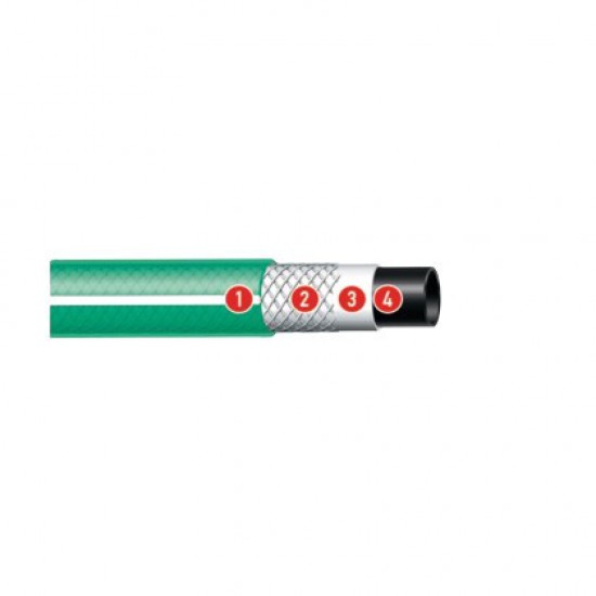 ΛΑΣΤΙΧΟ ΠΟΤΙΣΜΑΤΟΣ TETRA FLEX ΠΡΑΣΙΝΟ 5/8’’ 25m 36bar BENMAN (77144)