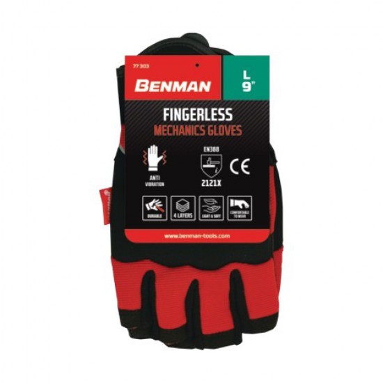 ΓΑΝΤΙΑ ΜΗΧΑΝΙΚΟΥ ΜΕ ΚΟΜΜΕΝΑ ΔΑΧΤΥΛΑ L/9 BENMAN (77303)