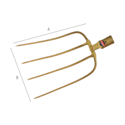 ΠΗΡΟΥΝΑ 4 ΔΟΝΤΙΩΝ 225mm x 293mm BENMAN (77236)
