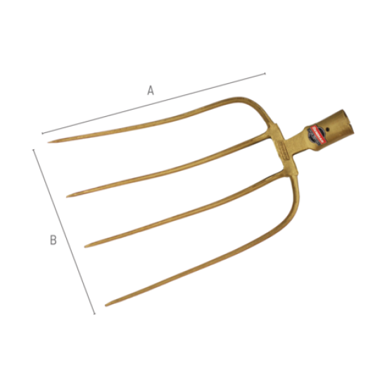 ΠΗΡΟΥΝΑ 4 ΔΟΝΤΙΩΝ 225mm x 293mm BENMAN (77236)