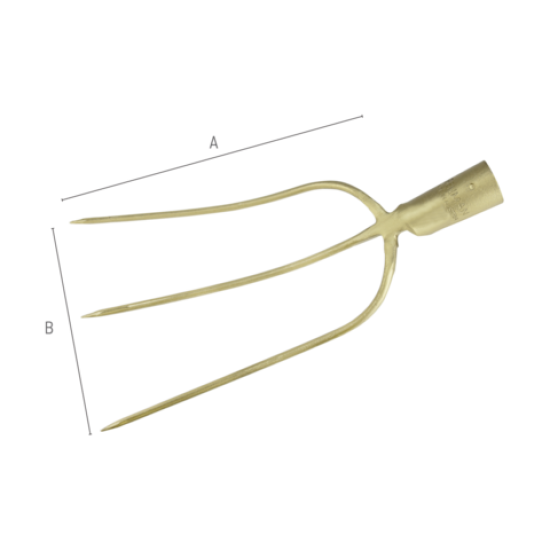 ΠΗΡΟΥΝΑ 3 ΔΟΝΤΙΩΝ 320mm x 220mm BENMAN (77206)