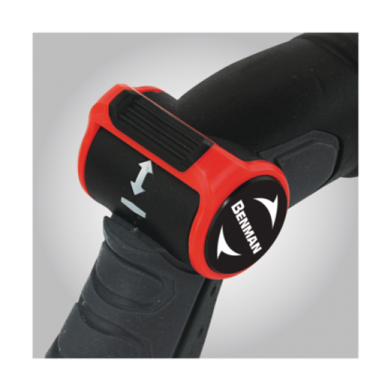 ΠΙΣΤΟΛΙ ΠΟΤΙΣΜΑΤΟΣ ΡΥΘΜΙΖΟΜΕΝΟ ΜΕ 3 ΤΥΠΟΥΣ ΨΕΚΑΣΜΟΥ & ΜΕΤΑΛΛΙΚΟ ΣΤΟΜΙΟ BENMAN (77202)