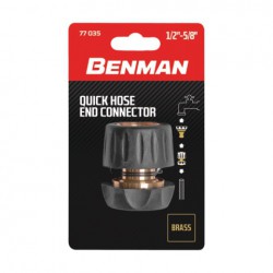 ΤΑΧΥΣΥΝΔΕΣΜΟΣ ΛΑΣΤΙΧΟΥ, ΟΡΕΙΧΑΛΚΙΝΟΣ 1/2" - 5/8" BENMAN (77035)