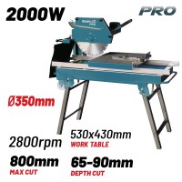 BORMANN Pro BTC3500 Κόφτης Πλακιδίων Υγρής Κοπής Φ800mm (022299)