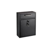 BORMANN BMB1103 Γραμματοκιβώτιο Μ27xΠ12xΥ30.5cm,Μαύρο (022404)