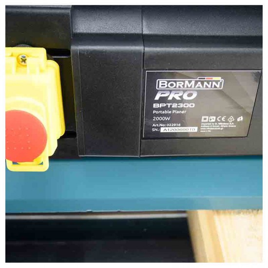 BORMANN Pro BPT2300 Πλάνη-Ξεχονδριστήρας Φορητός 2000W (022916)