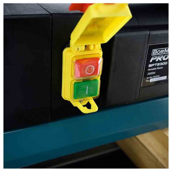 BORMANN Pro BPT2300 Πλάνη-Ξεχονδριστήρας Φορητός 2000W (022916)