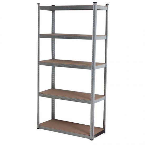 BORMANN Elite BSR3001 Ραφιέρα Γαλβανιζέ 5 Ράφια MDF Μ90xΠ40xΥ180cm, 260Kg/Ράφι (022596)
