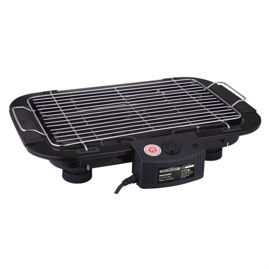 BORMANN Elite BBQ1050 Ψησταριά Ηλεκτρική 2000W,Επιτραπέζια με Θερμοστάτη (023951)