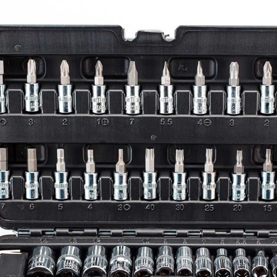 BORMANN Pro BHT5100 Καρυδάκια 1/4'' 46τεμ (024675)